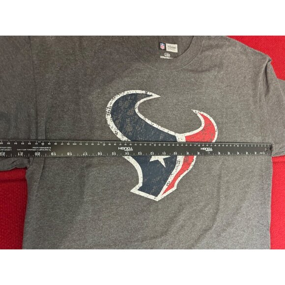 NFL Team Apparel Houston‎ Texans T-Shirt  Size L  Gray - Picture 4 of 7